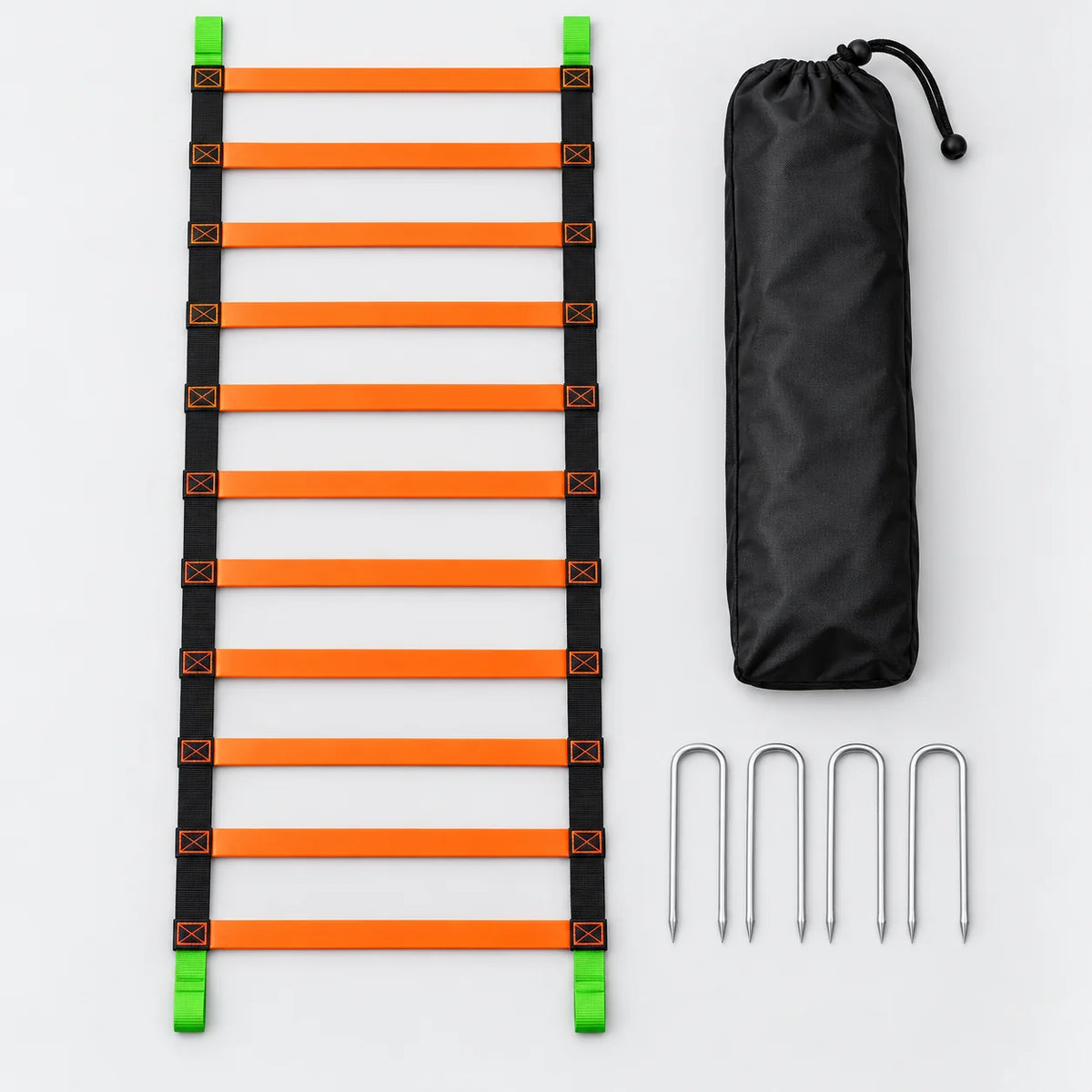 Foldable Agility Ladder Kit — package contents