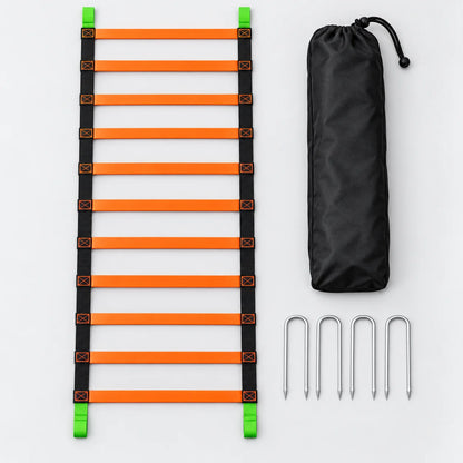 Foldable Agility Ladder Kit — package contents