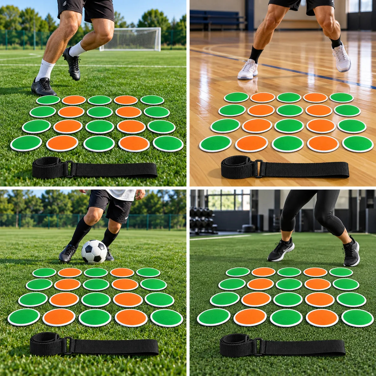 Low-Profile Training Marker Set — in use