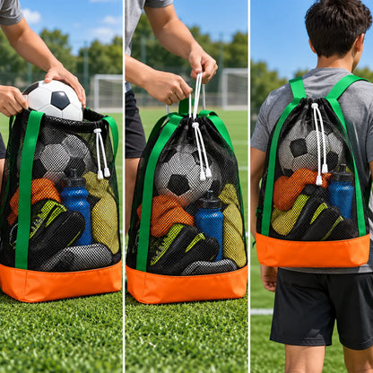 Mesh Ball Carry Bag — function